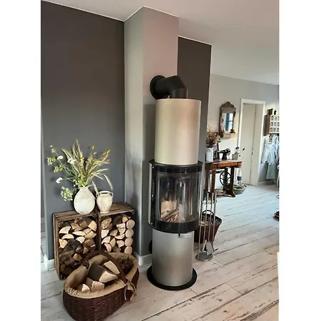 Silbermoewe 136 Qm Mit Sauna Kamin 2 Terrassen Feriehus Zirchow