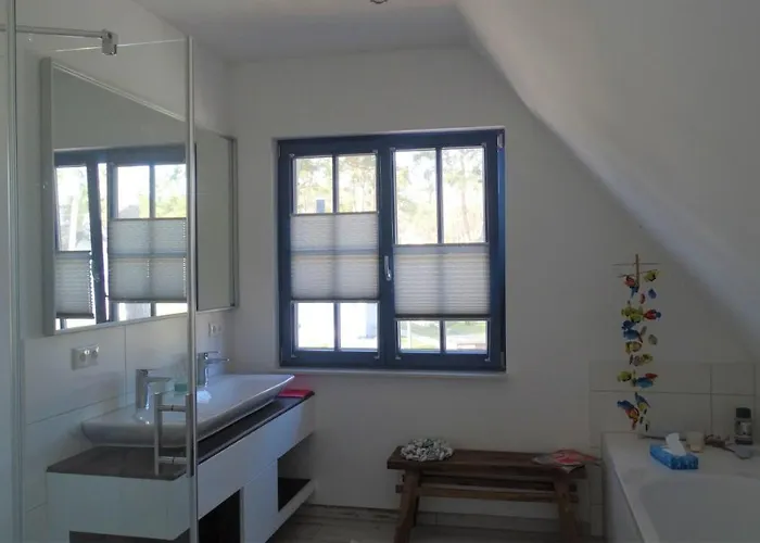 Silbermoewe 136 Qm Mit Sauna Kamin 2 Terrassen Prázdninový dům Zirchow